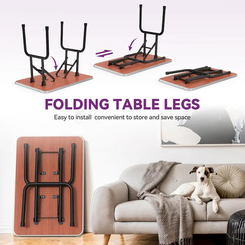 Table de toilettage pliable pour chiens avec bras réglable et surface antidérapante bleue